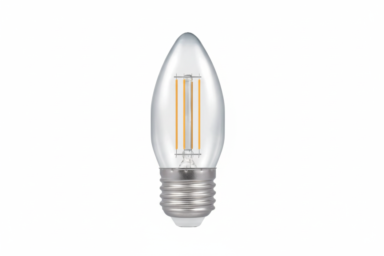 Dimmable E27 2700K Candle