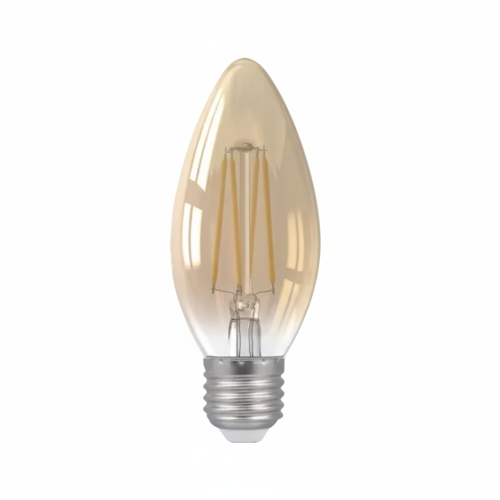 E27 Candle Bulb 2/5Watts- Various Finishes