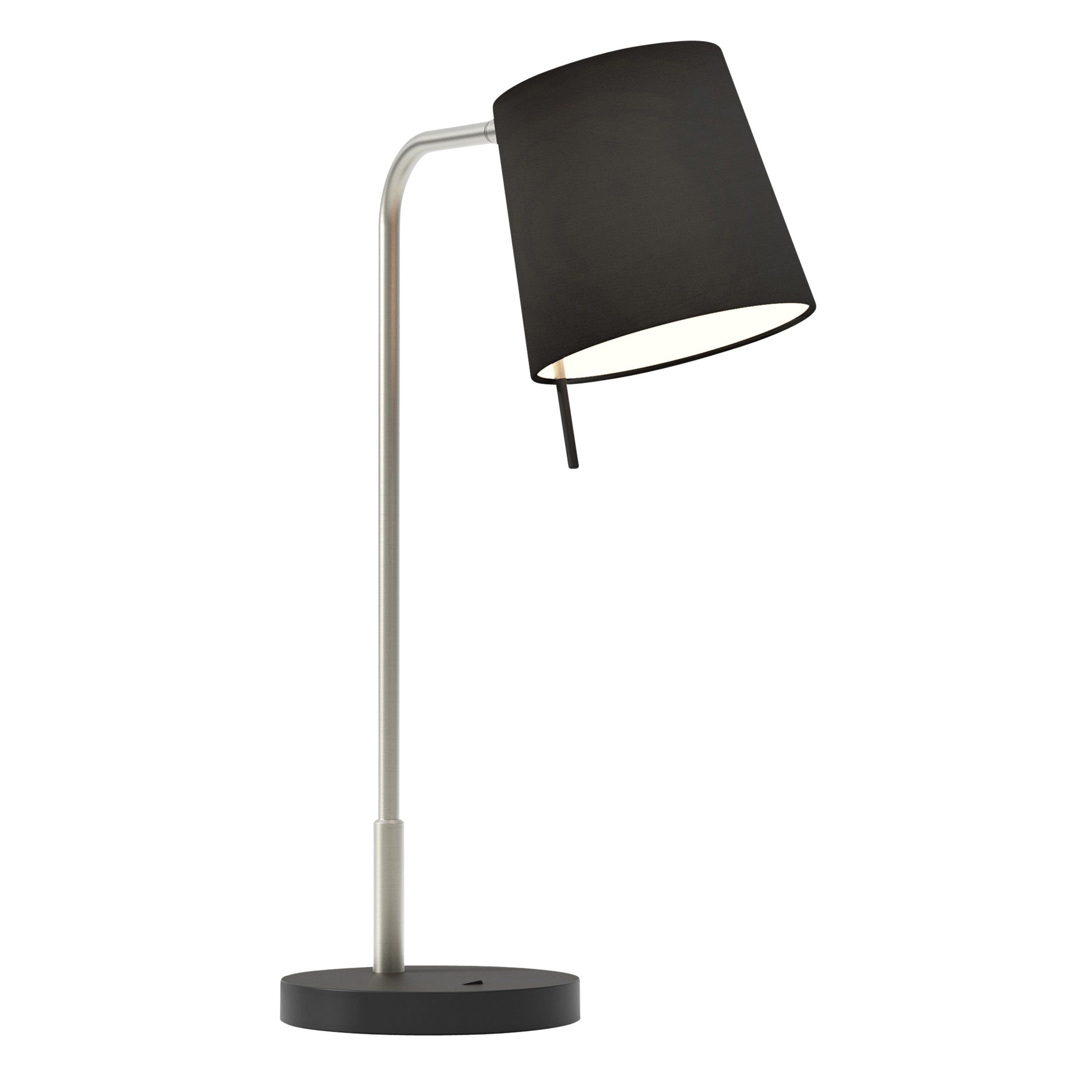 Mitsu Table Lamp- Matt Nickel/ Bronze