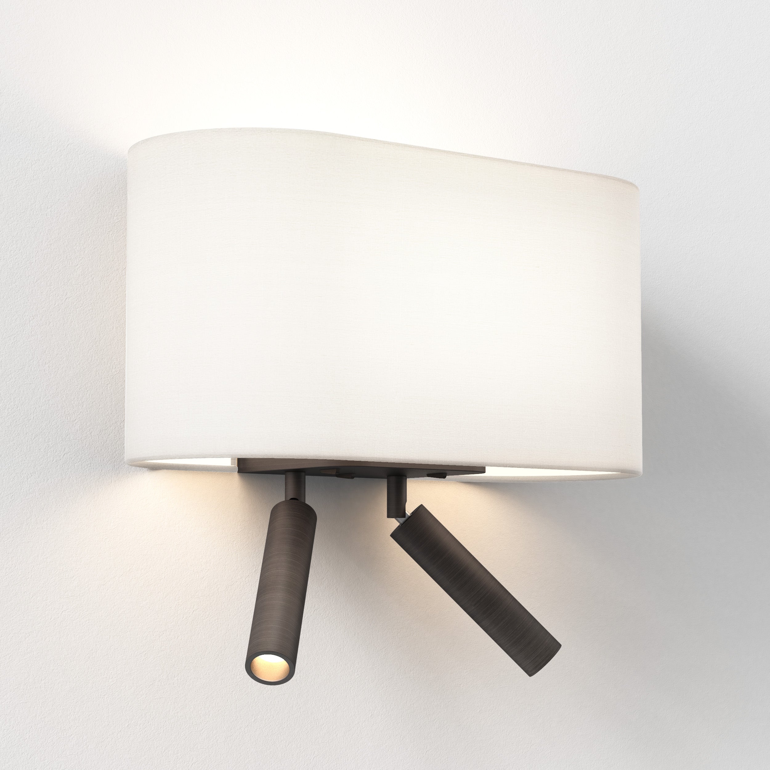 Venn Reader Twin Lights- Bronze/ Matt Nickel Finishes