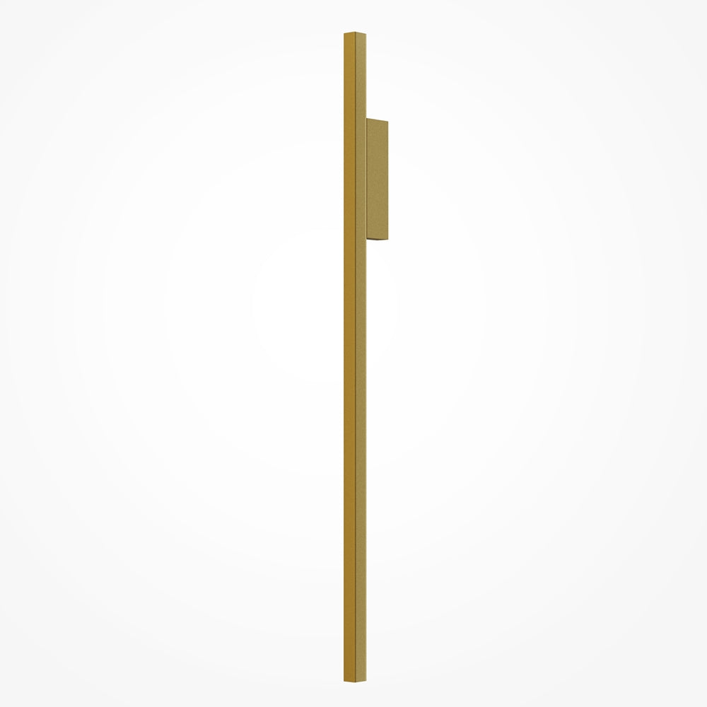 Halo LED Linear Wall Light - Brass/Black