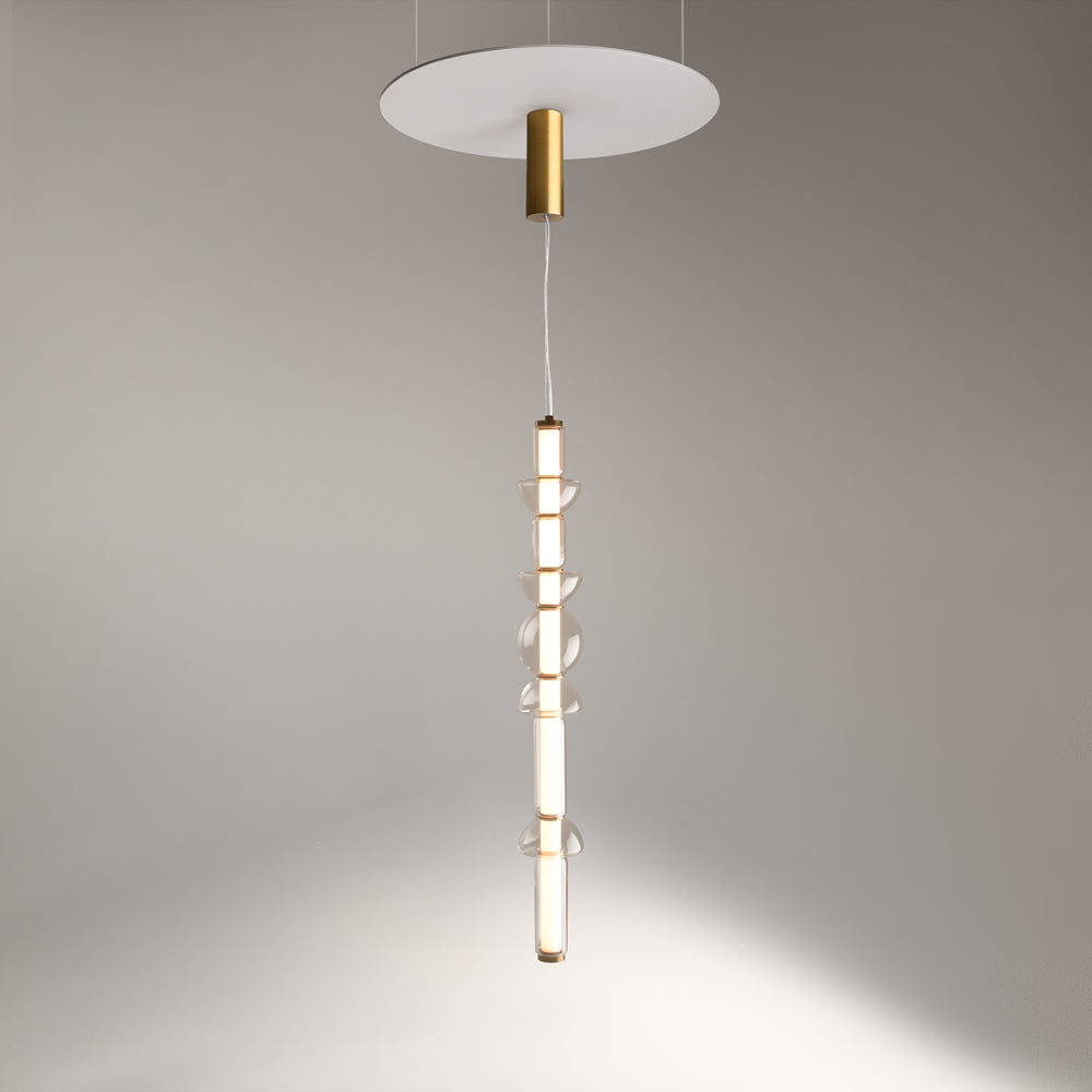 Cosmo LED Linear Pendant - Gold/Black