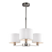 Alistair 3Lt Centre Ceiling Light Matt Nickel  - Promotional Offer
