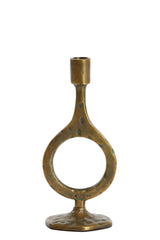 Laredo Medium Candle Holder - Antique Bronze Finish