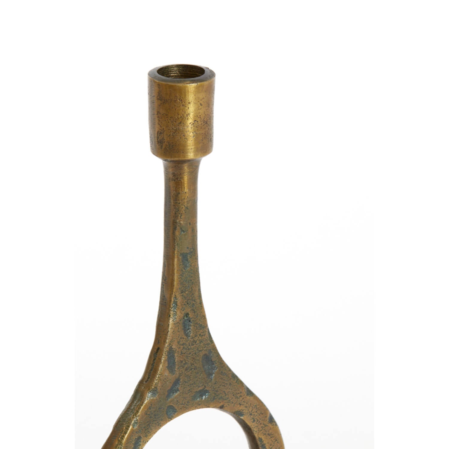 Laredo Large Candle Holder - Antique Bronze Finish