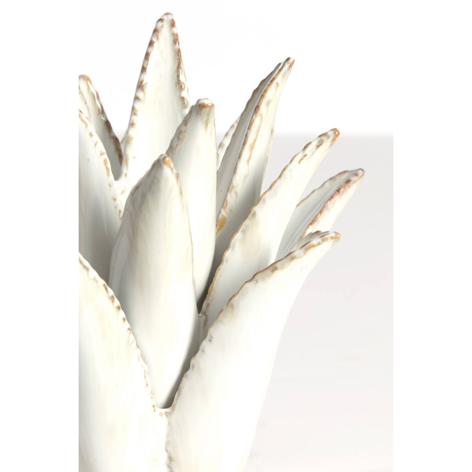 Cactus Candle stick- Ceramics Cream