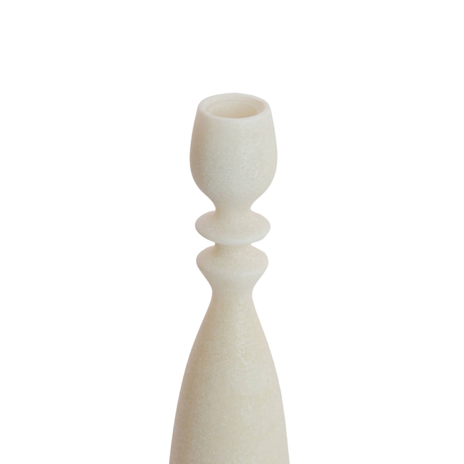Guam Candle stick- Sand/ Beige Finish