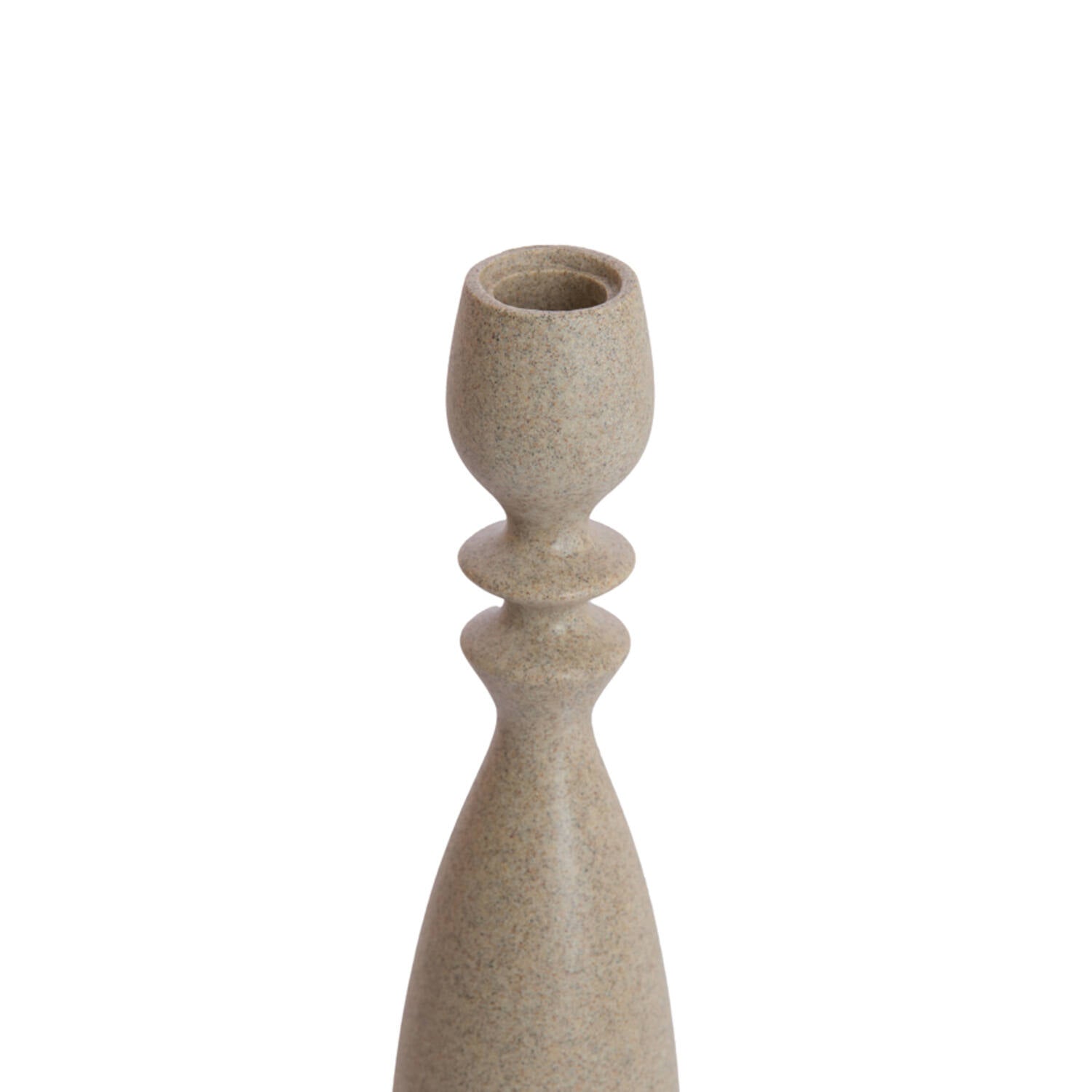 Guam Candle stick- Sand/ Beige Finish