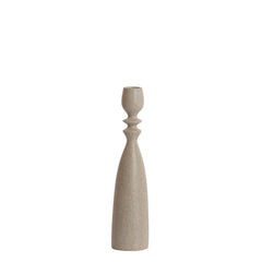 Guam Candle stick- Sand/ Beige Finish