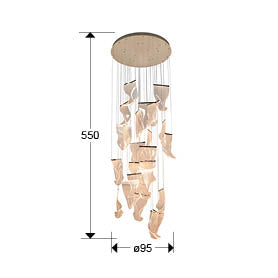 Velos - Lamp 14/24Lt Gold Ip20 Integrated Led Dimmable