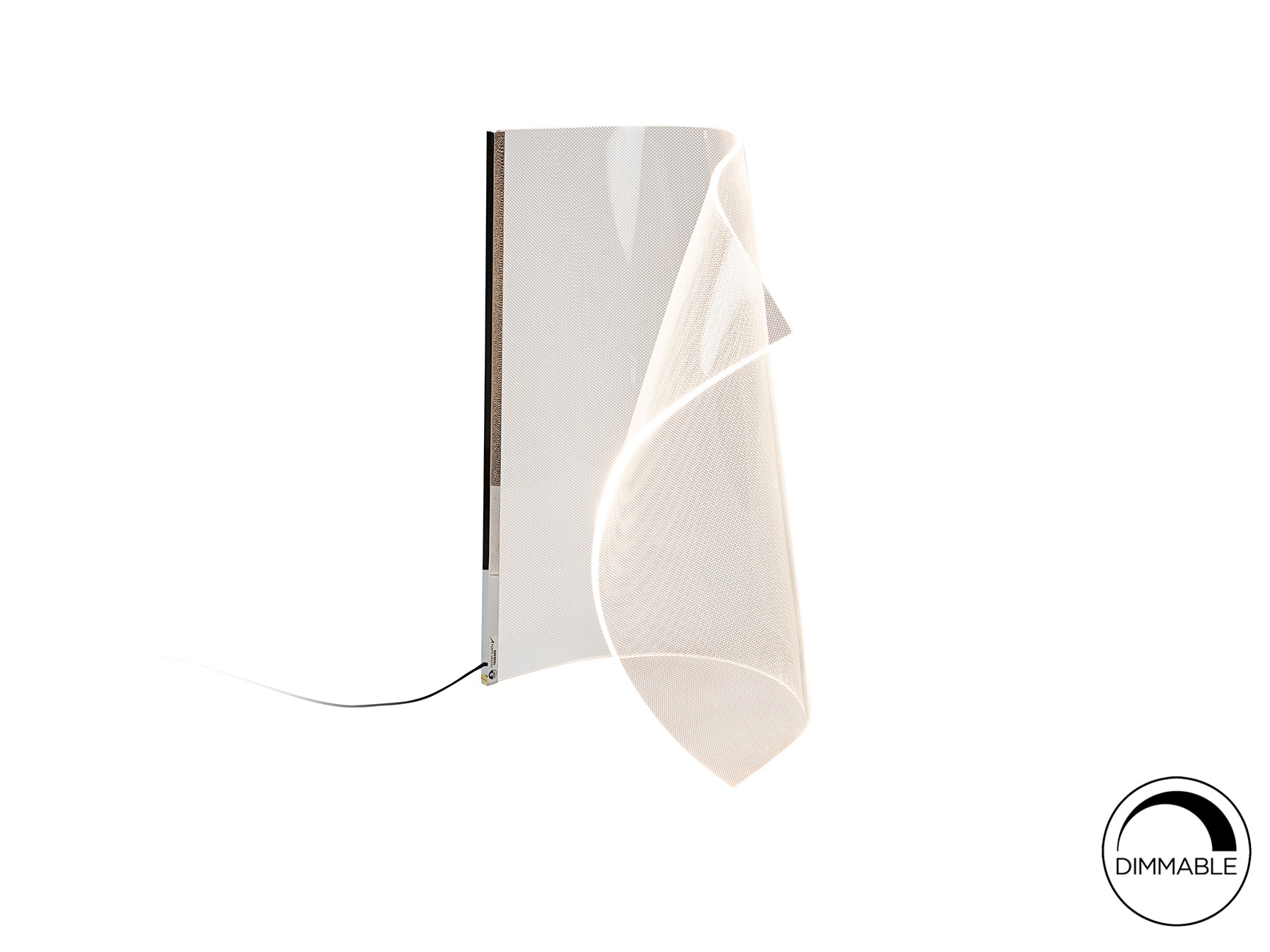 Velos II Table Lamp- Chrome/ Rose Gold Finishes