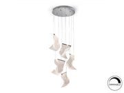 VELOS II - Chrome/Rose Gold Lamp 5/13Lt Ip20 Integrated Led