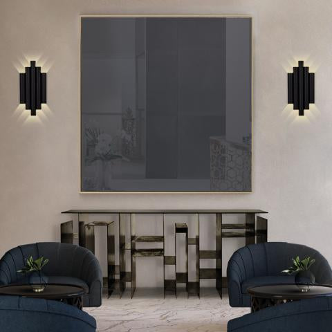 Robin Wall Light- Black/Gold/ White Finishes