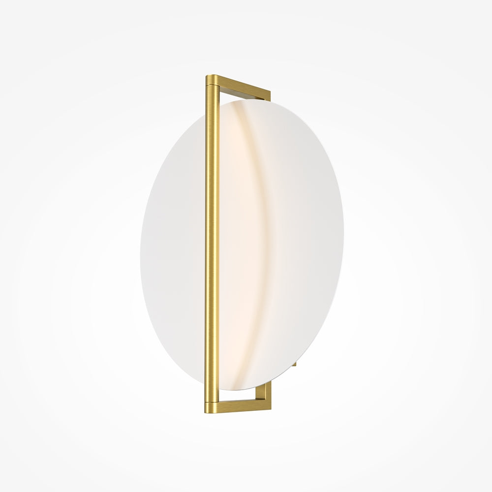 Mira LED Wall Light - Brass/Black