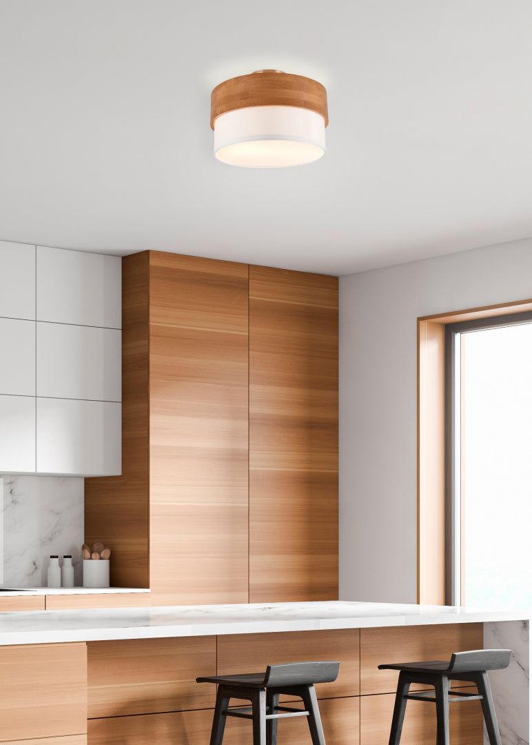 Seasons 2/3Lt Flush Ceiling Light- Variouis Finishes