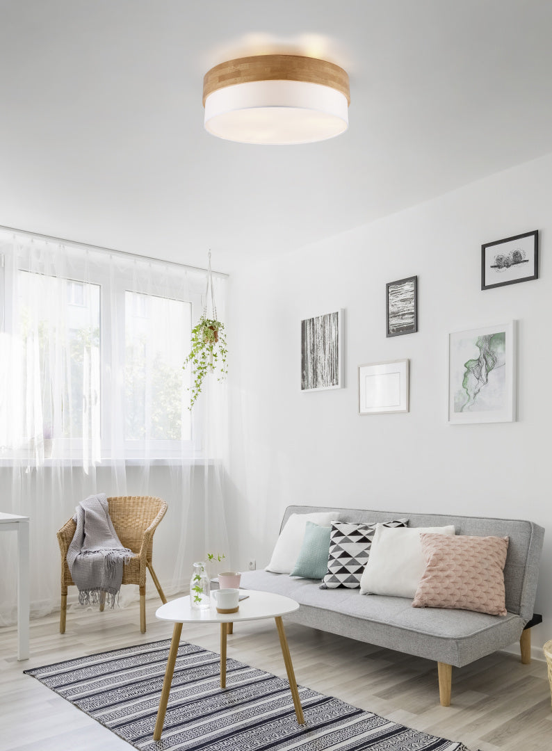 Seasons 2/3Lt Flush Ceiling Light- Variouis Finishes