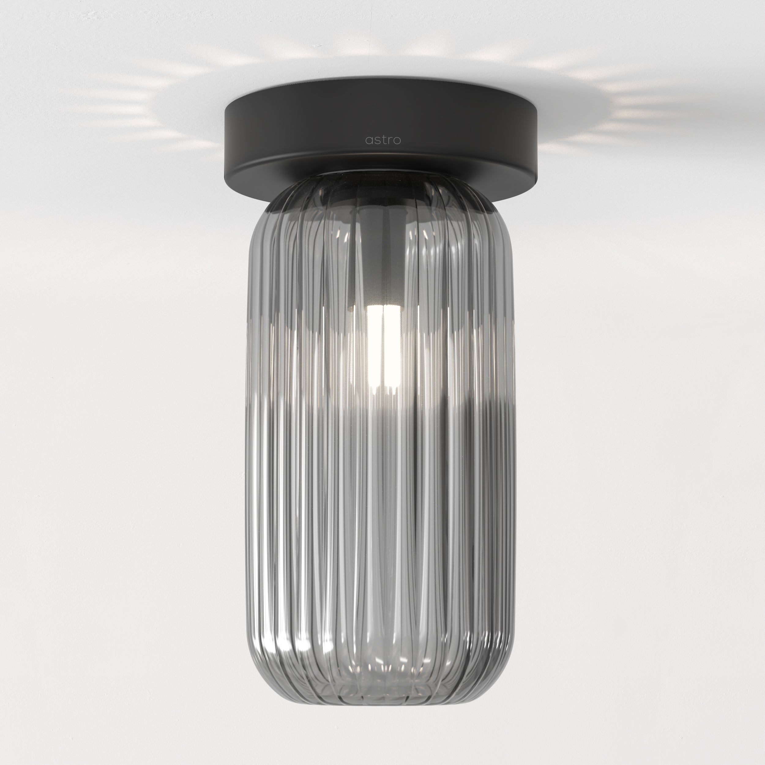 Tacoma Reed Ribbed Glass