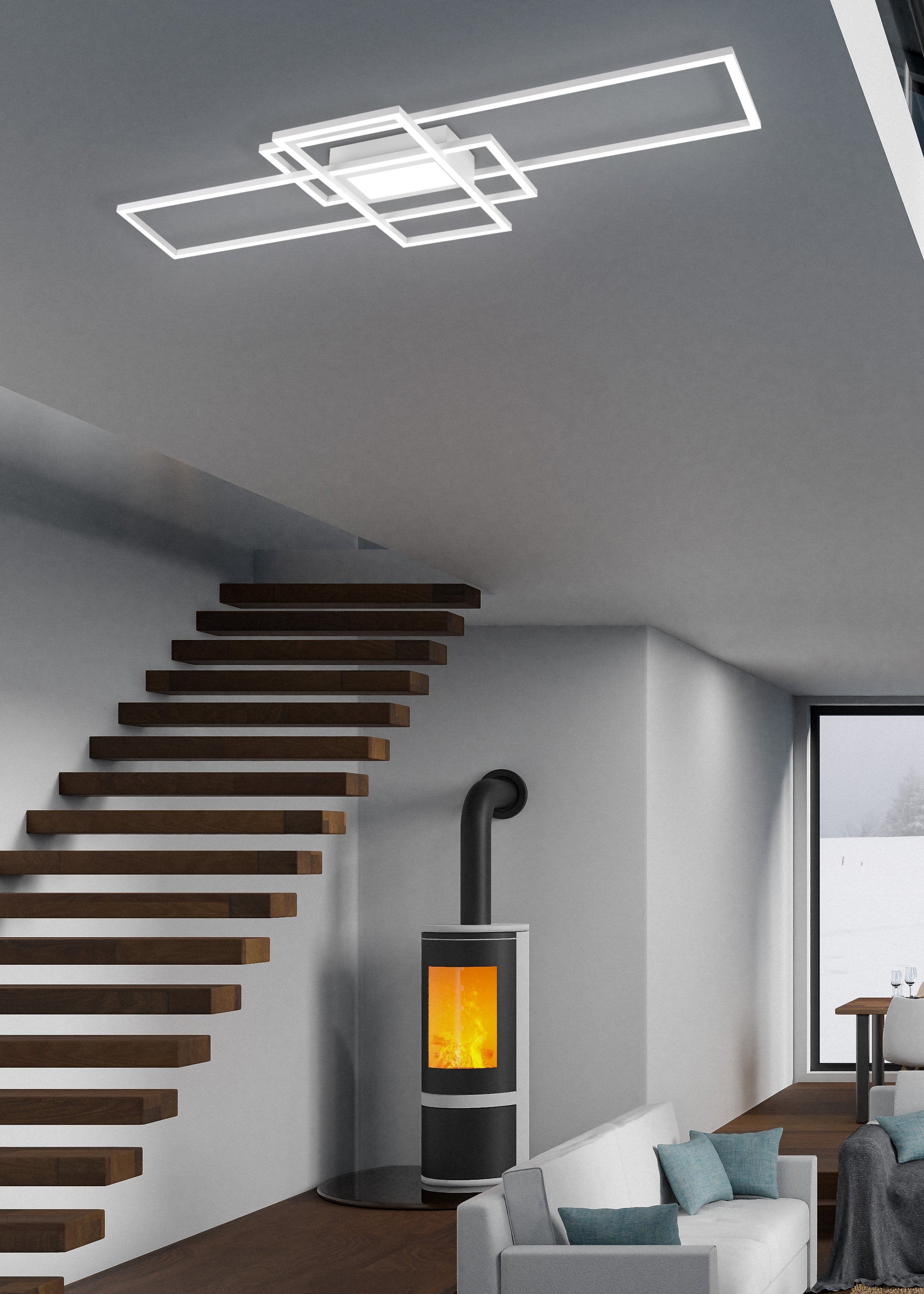 Irvine LED Flush Light - Various Finish