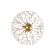 Dunkirk 4/6Lt Flush Mount - Brass/Nickel