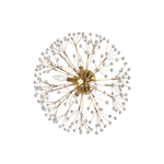 Dunkirk 4/6Lt Flush Mount - Brass/Nickel