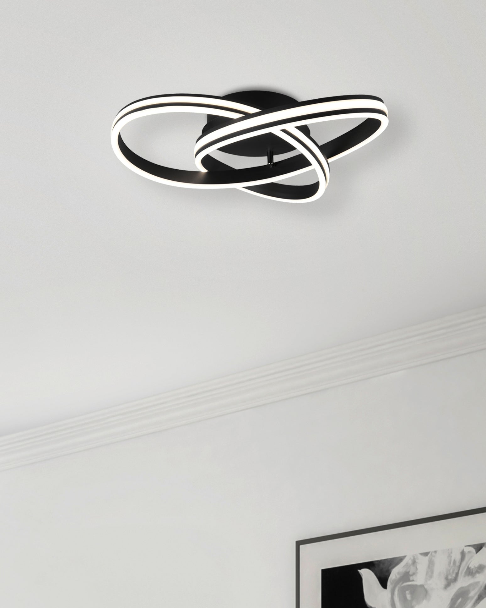 Nuria LED Flush Light - Various Colours
