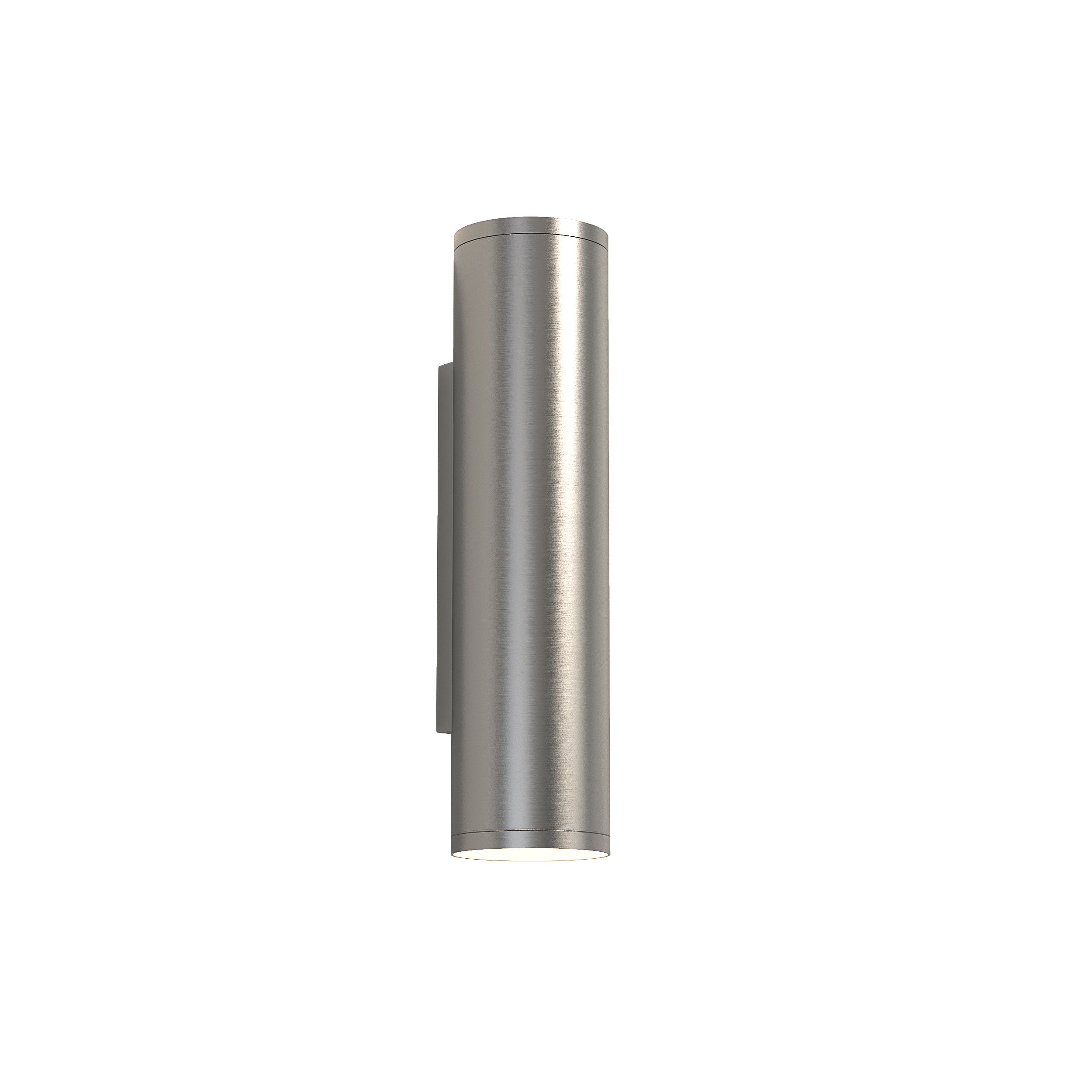 Ava 1/2Lt Coastal Coastal Wall Light in Brushed Stainless Steel/PVD Brushed Brass GU10 IP44