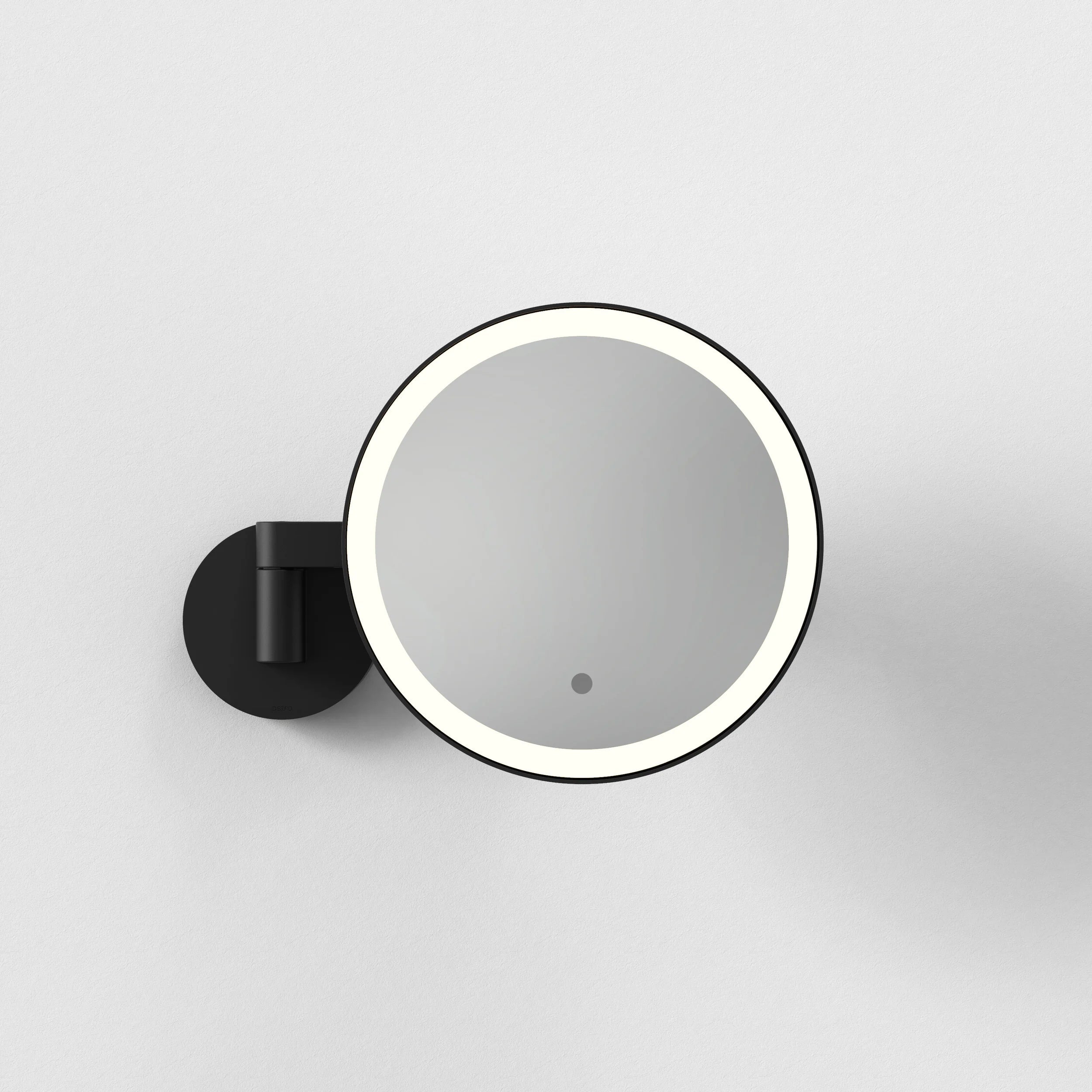Nagoya Bathroom Mirror- Polished Chrome/ Black