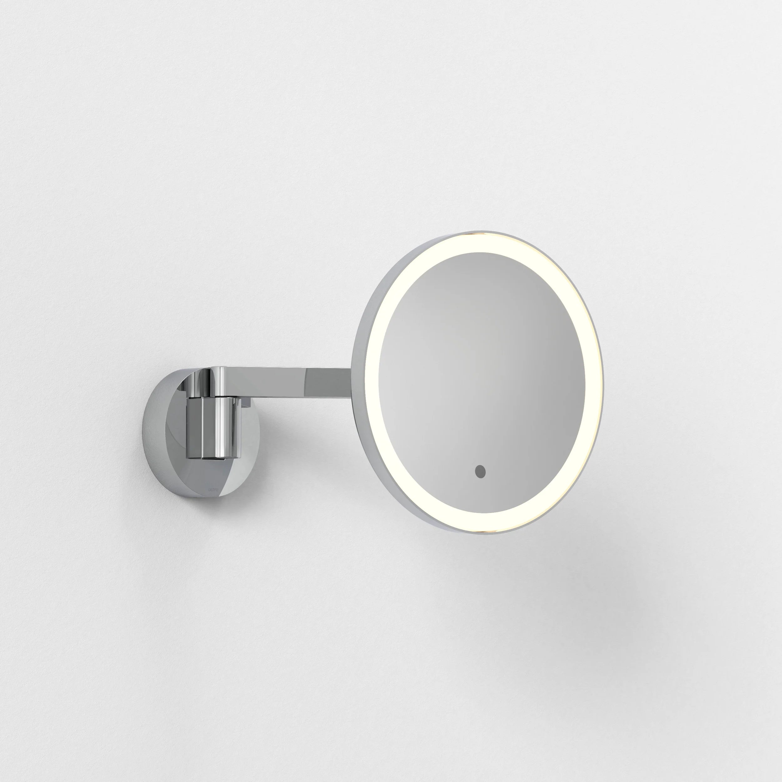 Nagoya Bathroom Mirror- Polished Chrome/ Black