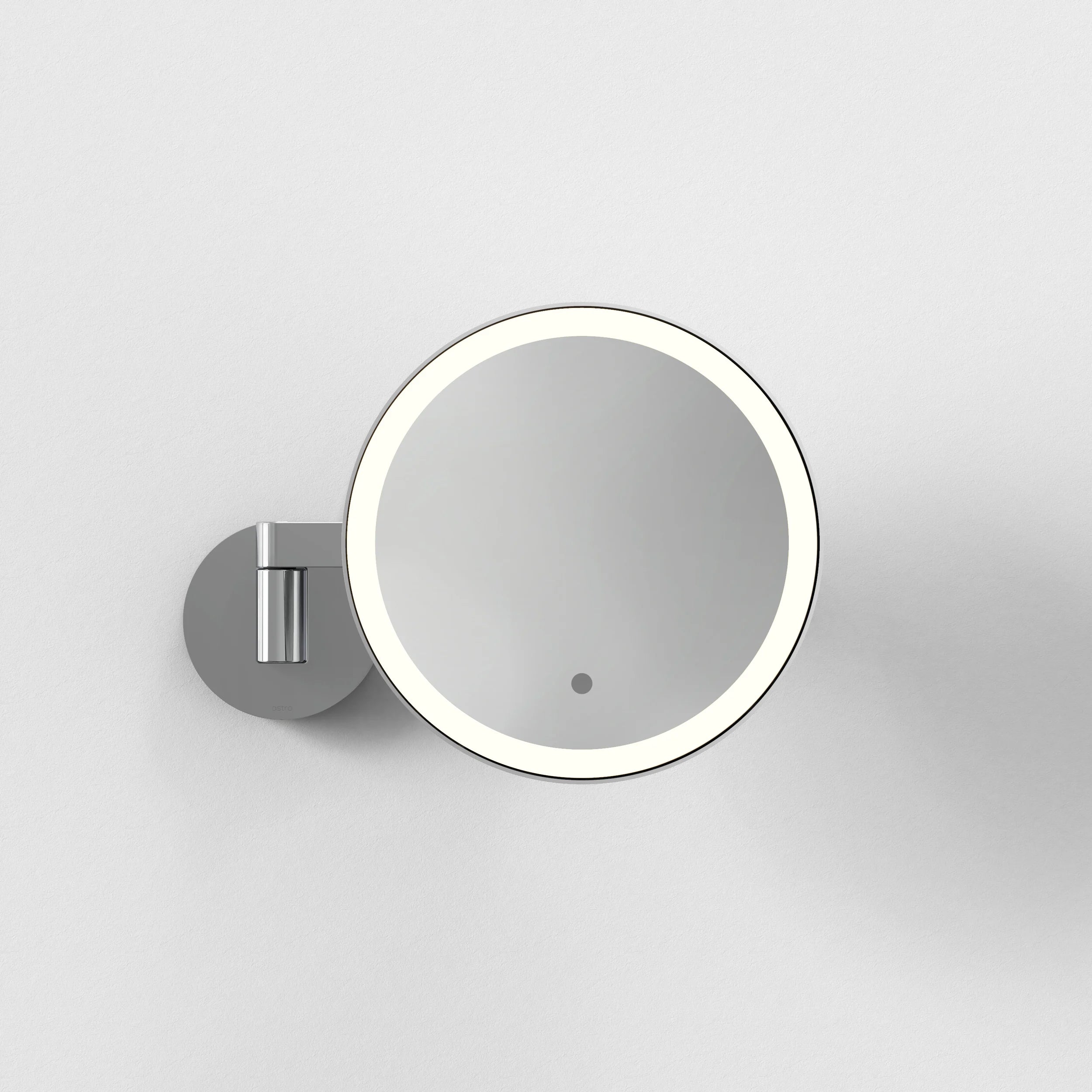 Nagoya Bathroom Mirror- Polished Chrome/ Black