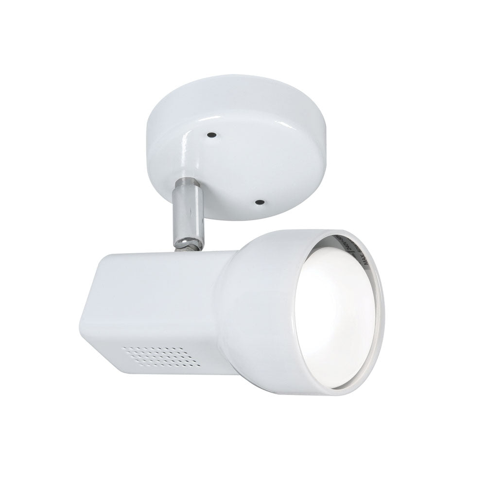 Quattro Unswitched Single Spotlight - White