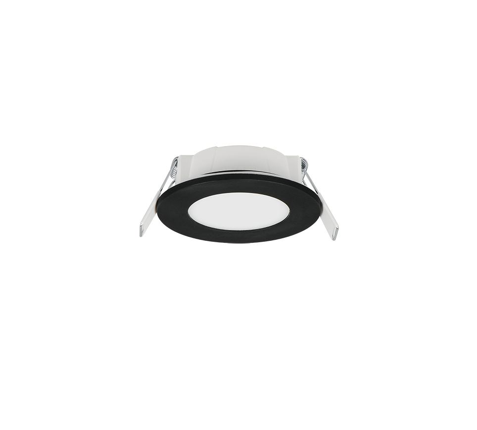 Himal Recessed Ceiling Light- White/ Nickel/ Black Finish