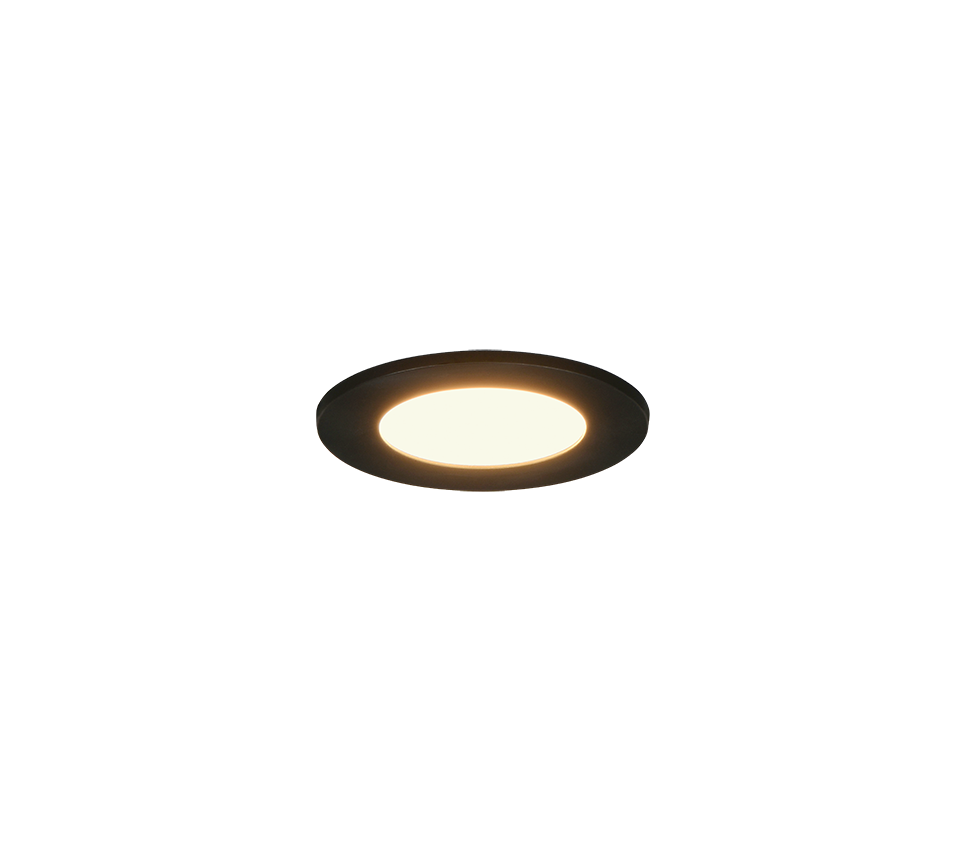 Himal Recessed Ceiling Light- White/ Nickel/ Black Finish