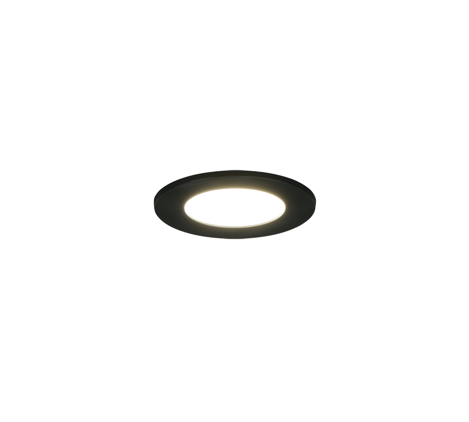 Himal Recessed Ceiling Light- White/ Nickel/ Black Finish