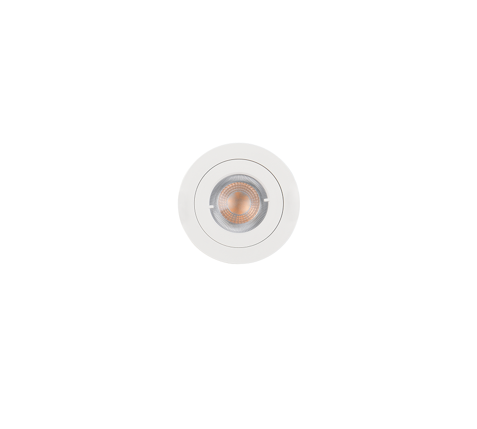 Lamont 3000K/4000K Recessed Ceiling Light- Black/ White Finish