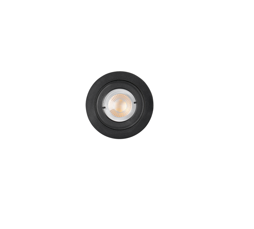 Lamont 3000K/4000K Recessed Ceiling Light- Black/ White Finish