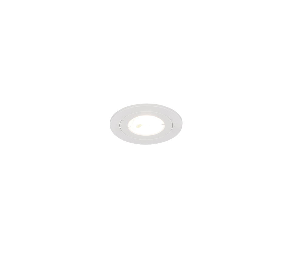 Lamont 3000K/4000K Recessed Ceiling Light- Black/ White Finish