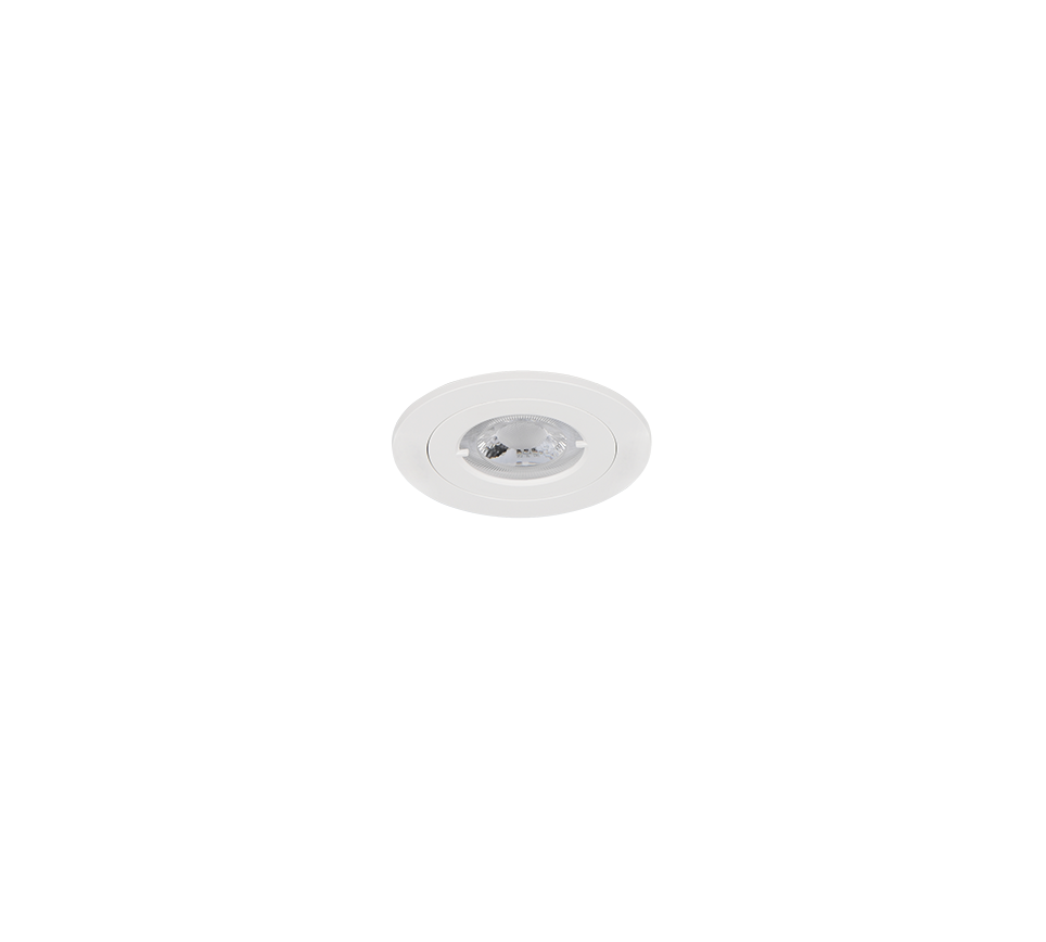 Lamont 3000K/4000K Recessed Ceiling Light- Black/ White Finish