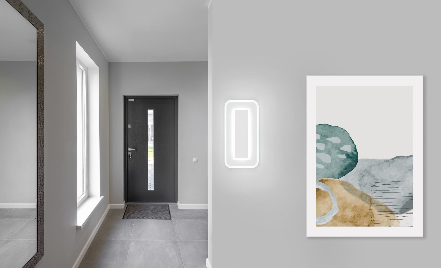 Riva LED Flush Ceiling Light