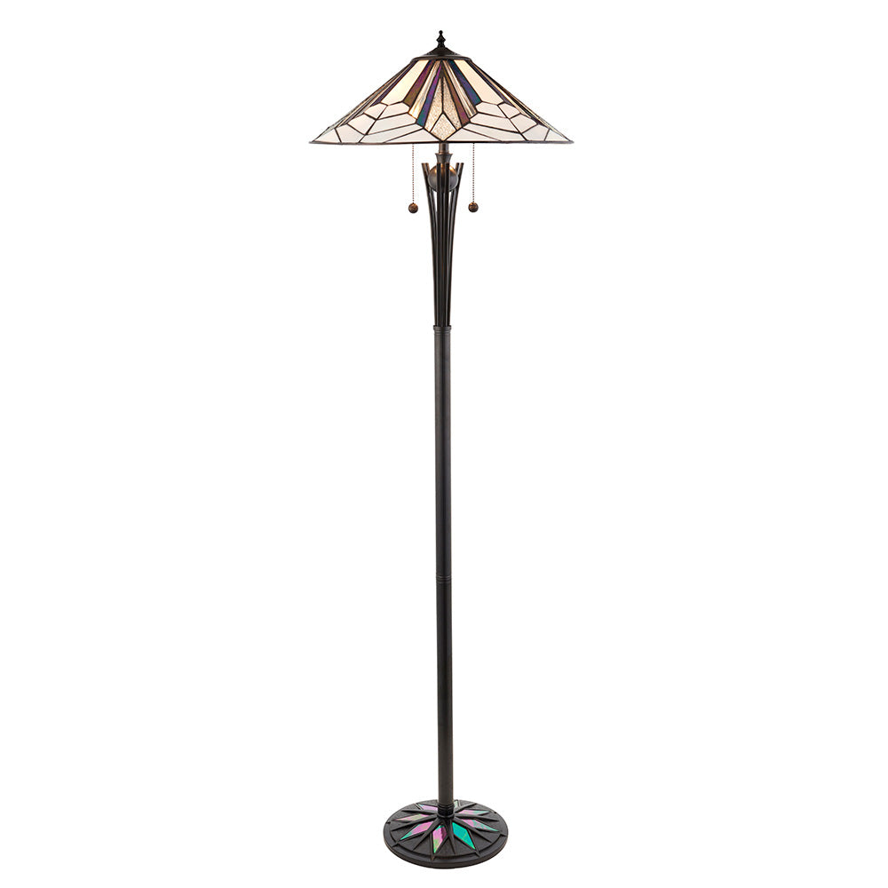 Alcyone Floor Lamp -Black Finish E27