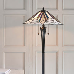 Alcyone Floor Lamp -Black Finish E27