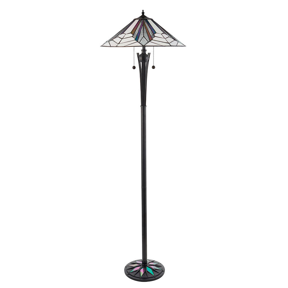 Alcyone Floor Lamp -Black Finish E27