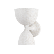 Waucoba 2Lt Wall Sconce - Weathered White