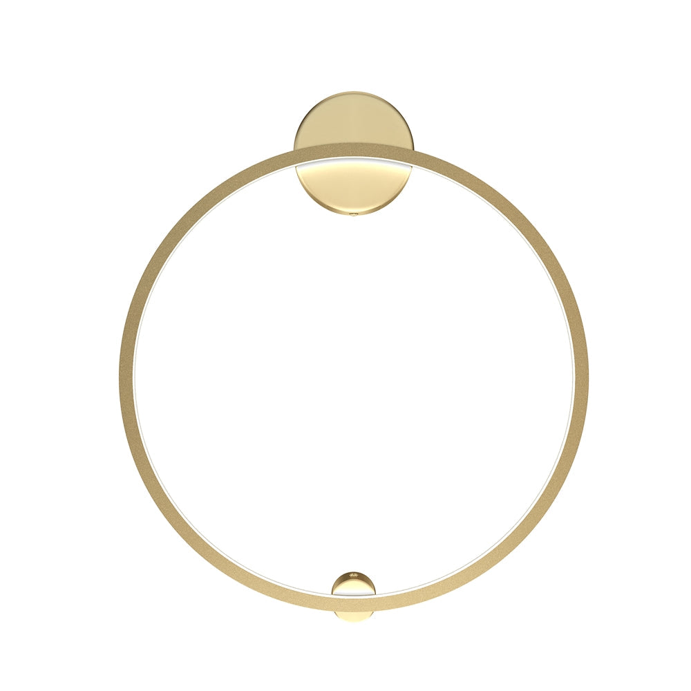 Halo - Small/Medium/Large Led Wall Light Brass Finish