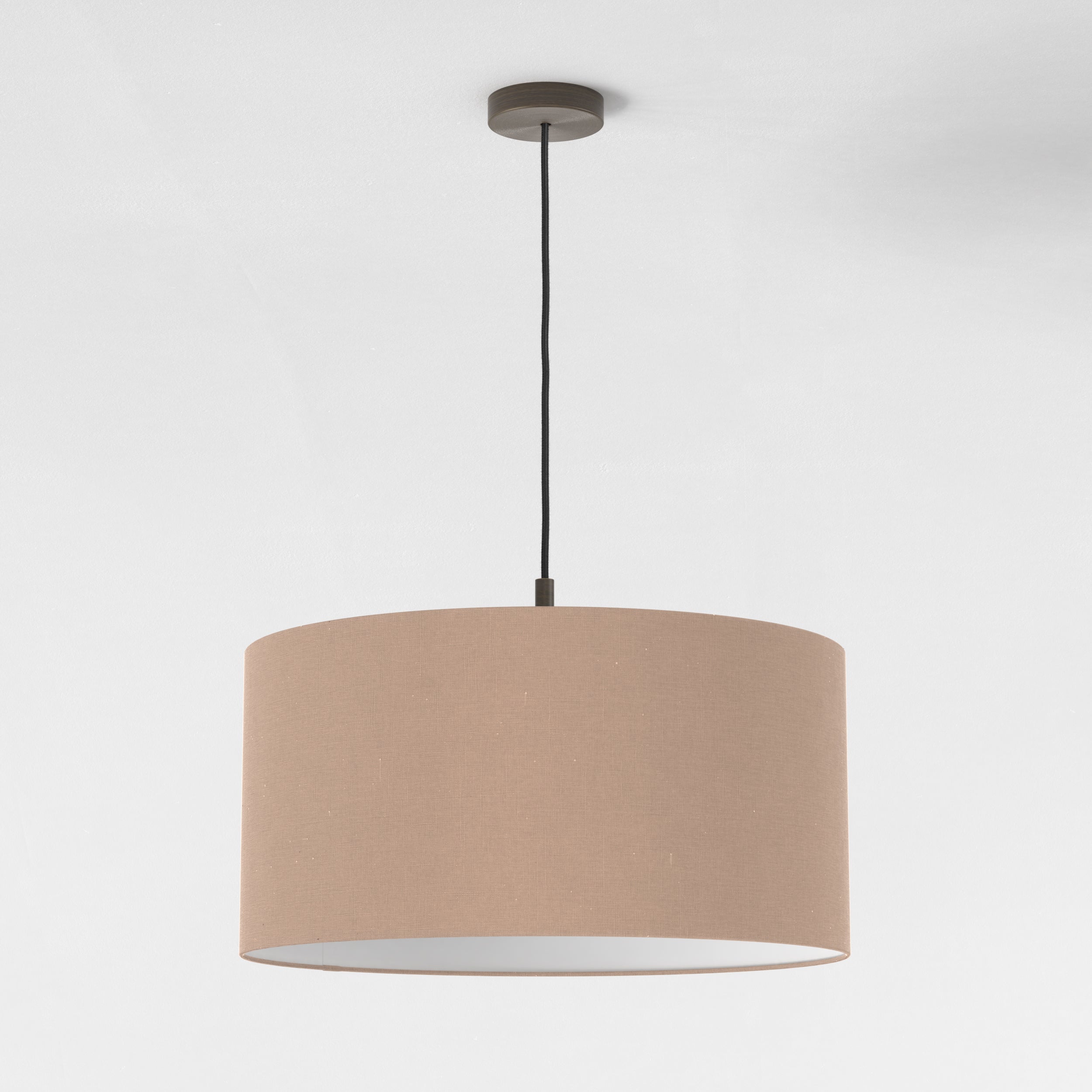 Drum 500 Shade- White/ Oyester Finishes