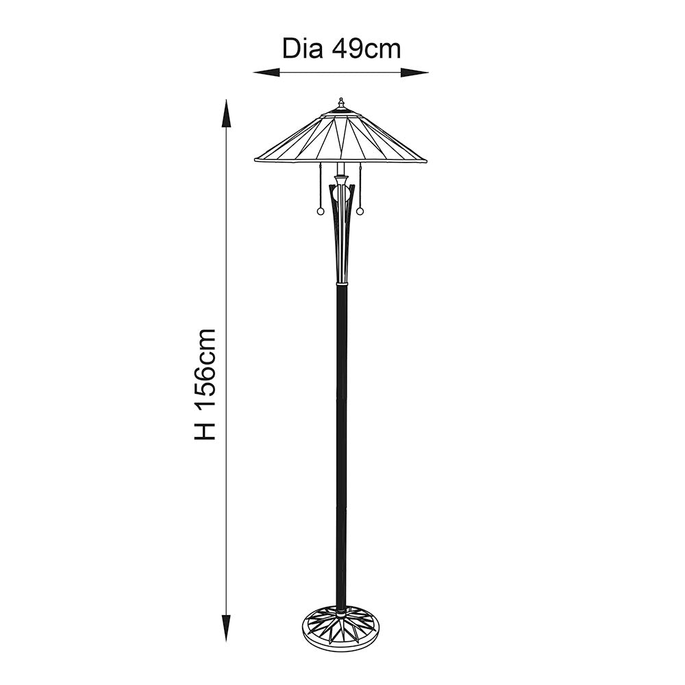 Quasar star Floor Lamp E27