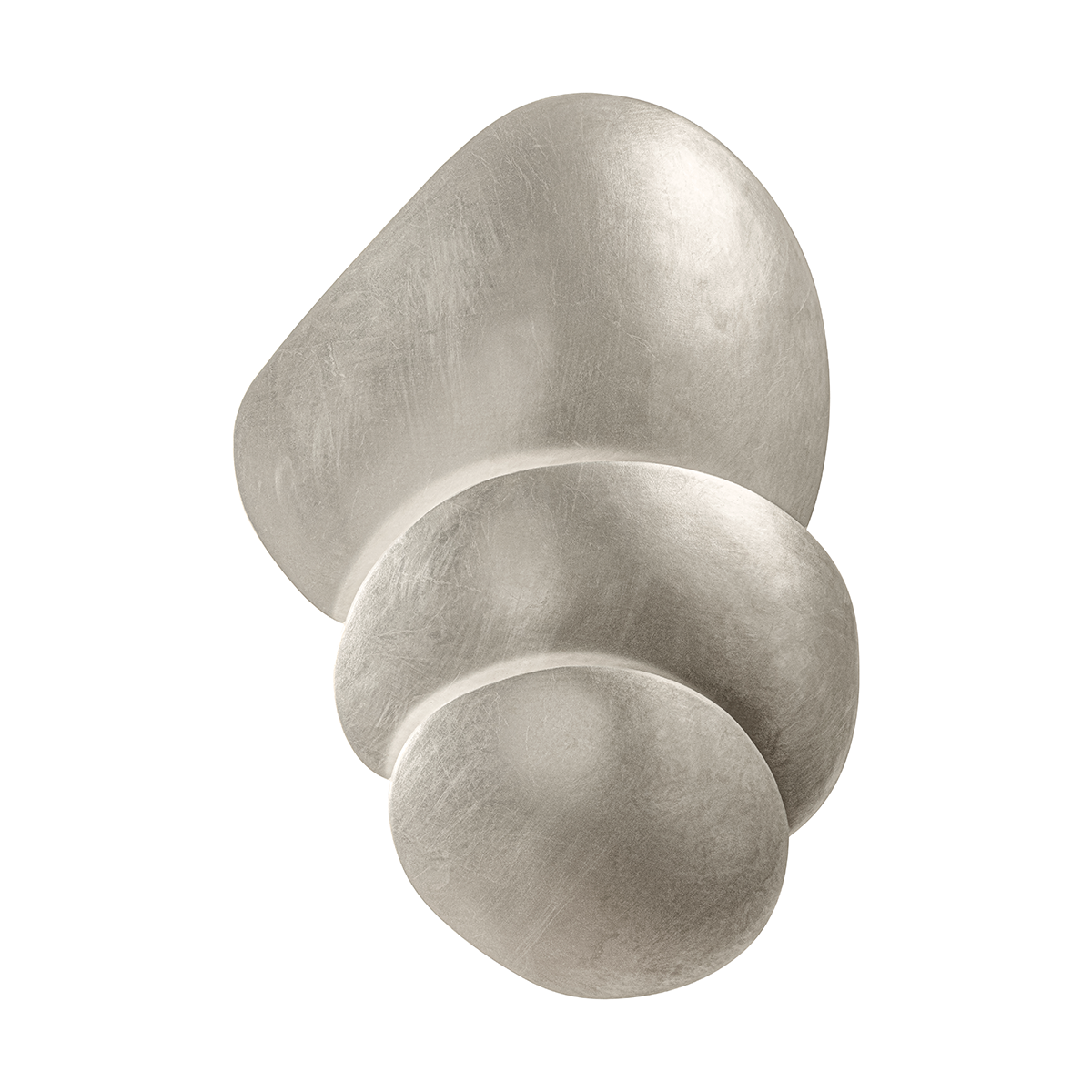 Akemi 1Lt Sconce - Gold/Silver Leaf