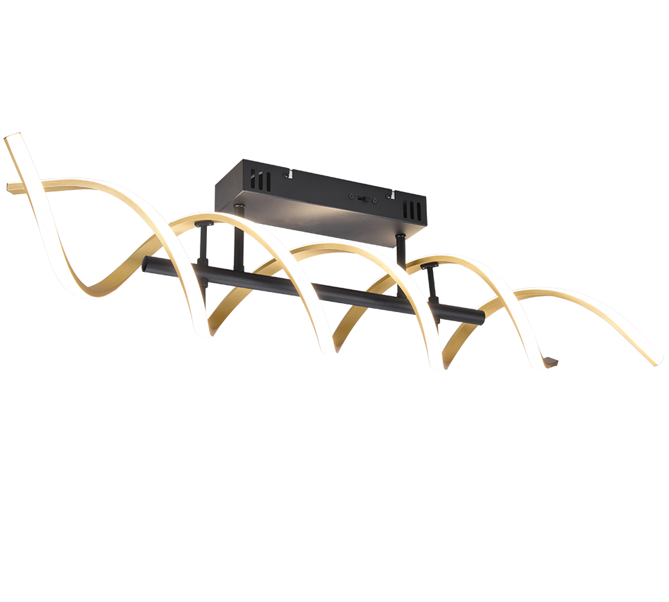 Sequence LED Flush Light - Brass/Aluminum- 5 Years LED Warranty
