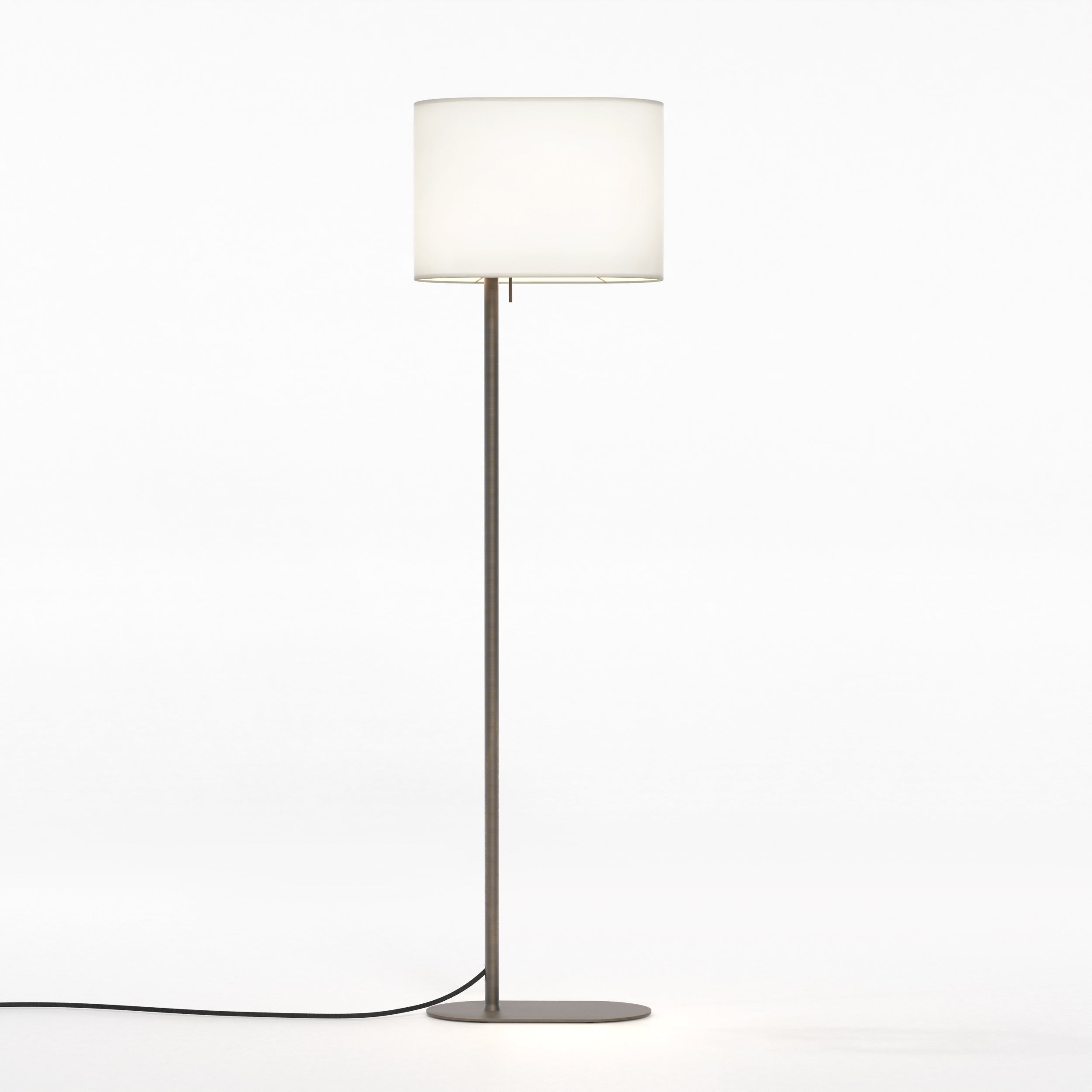 Venn Floor Lamp- Bronze/ Matt Nickel