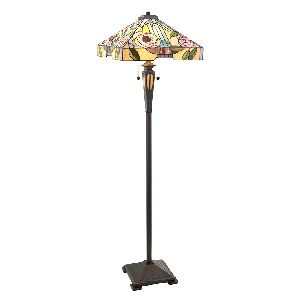 Aldebaran Floor Lamp - Satin Black Finish E27