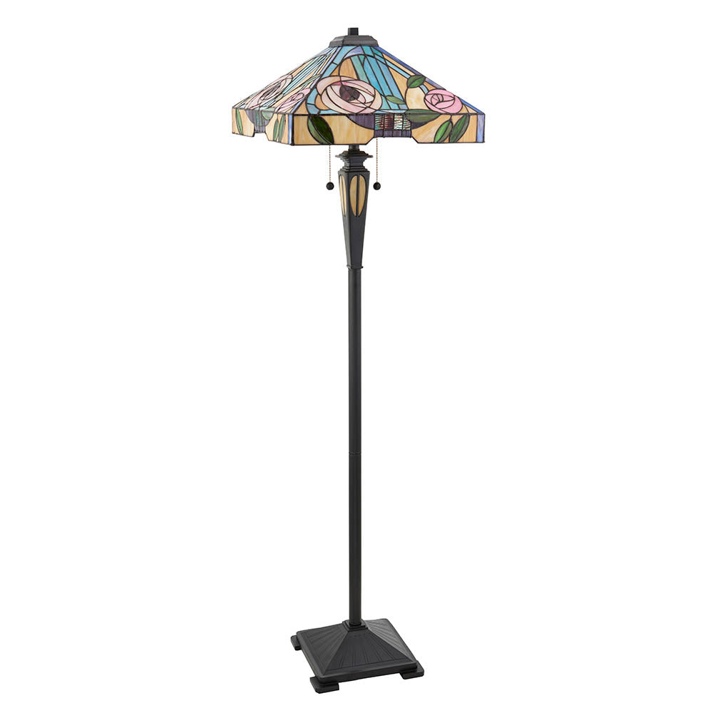 Aldebaran Floor Lamp - Satin Black Finish E27